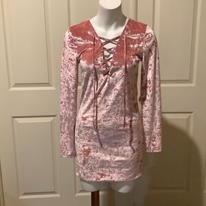 Forever 21 crushed velvet dress. Large